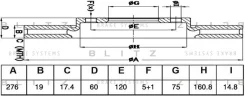 ���� ��������� ������ Blitz BS0501, �����/������ BS0501 ����