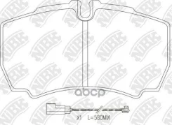 ��������� ������� Iveco Daily 99-/ FORD Transit 06- (���. ���. ������) R LP1826, GDB1535 NiBK ���. PN0338W PN0338W ����