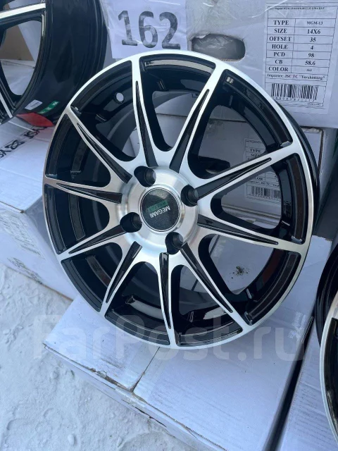 Megami MGM-13. 6.0x14", 4x98, ET35, �� 58,6���. ����