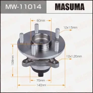������� �������� � ABS ������ Masuma MW11014 MW11014 ����