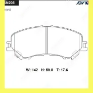 �������� ��������� ������� Advics SN205 SN205 ����