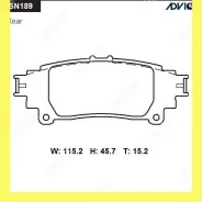�������� ��������� ������� Advics SN189 SN189 ����