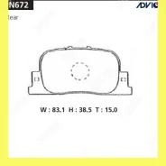 �������� ��������� ������� Advics SN672 SN672 ����