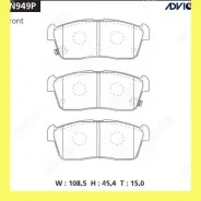 �������� ��������� ������� Advics SN949P SN949P ����