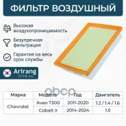 ������ ��������� Chevrolet Aveo (T300) 11-, Cobalt 14-; Ravon R4 16- Arirang ARG32-1428 Arirang ���. ARG321428 ARG321428 ����