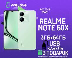 Realme Note 60x. , 64 , , 3G, 4G LTE, Dual-SIM.     