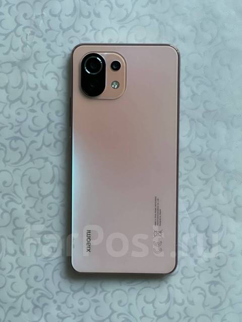 Xiaomi mi11 Lite 8/128 GB, 6.55", моноблок, розовый, 3G, 4G LTE, 5G ...