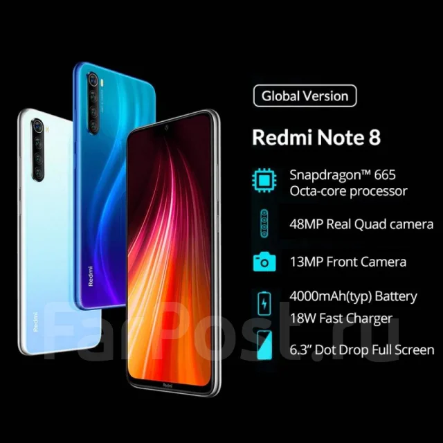 Xiaomi Redmi Note 8T. �/�, 128 ��, ������, 4G LTE ����