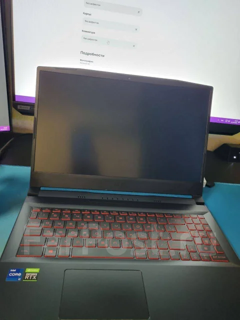 MSI Katana GF66. 15.6", 2,3����, ��� 16 ��, ���� 2 560���, WiFi: 1, Bluetooth: 1, ����������� �� 5��. ����