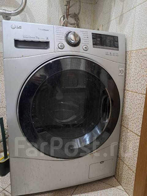 Машинка стиральная, LG, 7,0 кг, б/у, в наличии. Цена: 12 000₽ во ...