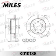 ���� ��������� ������������� ������ Mitsubishi Space Wagon 98- D=282 ��. (ISO 9001). Miles ���. k010138 K010138 ����