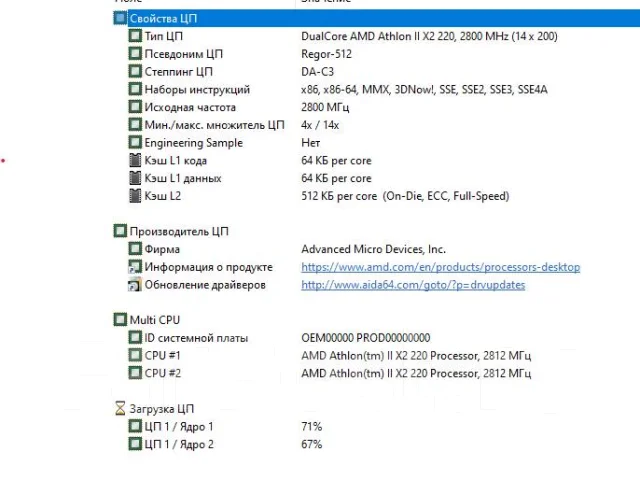 AMD Athlon II X2 220 ����