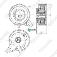 ����� ����� ��� VAG Crafter/LT/Transporter 95- 2.5 Diesel �������� 96- 2.5 D GMB GTB0460 GTB0460 ����