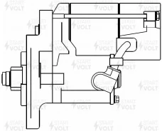 ������� ��� � / � toyota land cruiser prado j120 (02-) 4.0i 2��� (lst 1916) Startvolt LST1916 LST1916 ����