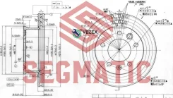 ���� ��������� MB/VW Sprinter(901/902/903/904)/LT 28-46 96- �����. Segmatic SBD30093015 SBD30093015 ����