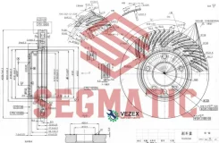 ���� ��������� Porsche Cayenne -02 �����. ����. Segmatic SBD30093051 SBD30093051 ����