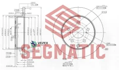 ���� ��������� Toyota RAV 4 12- ����. Segmatic SBD30093074 SBD30093074 ����