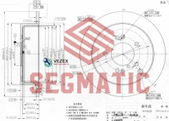 ���� ��������� Hyundai Santa FE/Trajet/Tucson 00- ����. Segmatic SBD30093071 SBD30093071 ����