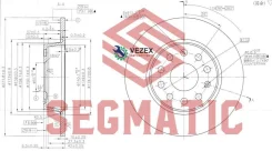 ���� ��������� AUDI A4 03- ����. Segmatic SBD30093082 SBD30093082 ����