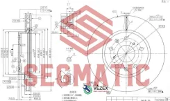 ���� ��������� FIAT/Suzuki Sedici/SX4 07- �����. Segmatic SBD30093101 SBD30093101 ����