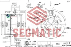���� ��������� Toyota/Lexus LAND Cruiser/GX 10- ����. Segmatic SBD30093139 SBD30093139 ����