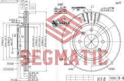 ���� ��������� Hyundai GETZ 02- �����. Segmatic SBD30093204 SBD30093204 ����