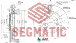 ���� ��������� Nissan Qashqai(I/II)/X-Trail(T32) 14- �����. Segmatic SBD30093213 SBD30093213 ����