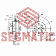 ���� ��������� ����� Honda FIT 1.3 2008 -, Honda Civic 1.6 2001 - 2005, Honda Insight 1.3 2009 - Segmatic^SBD30093333 Segmatic SBD30093333 SBD30093333...