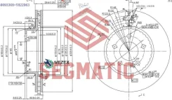 ���� ��������� MB C(W205) �����. Segmatic SBD30093368 SBD30093368 ����