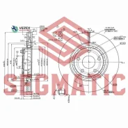 ���� ��������� Mazda CX-9 17- �����. Segmatic SBD30093441 SBD30093441 ����
