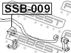 ������ ������������� Subaru Legacy 99-05 ��������� 20401AC031 20414SA000 Febest SSB009 SSB009 ����