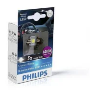 ����� C10W LED Philips 6000K 30�� X-TremeUltinon 14x30 12V 1W 39716130 Philips 129416000KX1 129416000KX1 ����