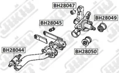 ����������� HO Civic EU/EP/ES 2001-2006 BH28044 BH28044 ����