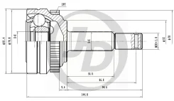 ���� ������� ABS 151118 OP Astra F i (44 kW) 09.91 -01 JCT0114A JCT0114A ����