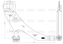 ����� �������� ��������, ����� Premium TO Corolla/Corsa/Tercel (#L5#) 95-00, Paseo (EL54) JDCP234L JDCP234L ����