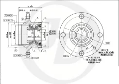 �������, ������ [GH21450] (� ABS) AU A2 02-08; VW Polo 09- JEH0030 JEH0030 ����