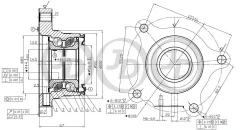 �������, ������ ����� (� ABS) TO Land Cruiser Prado 150 [J15] 09- JEH0125 JEH0125 ����