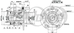 �������, ������ (� ABS) MI Outlander [GF#W/GG#W] 12-, ASX(GA_W), Delica D5 JEH0134 JEH0134 ����