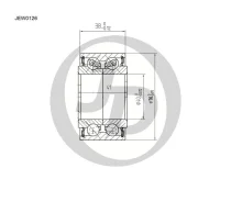 ��������� ���������, �������� HO Accord 85-89, Prelude 2.0 87 JEW0126 JEW0126 ����