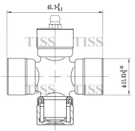 ���������� 61.30x23.82 GUN26 NI Datsun, Cedric JTU0077 JTU0077 ����