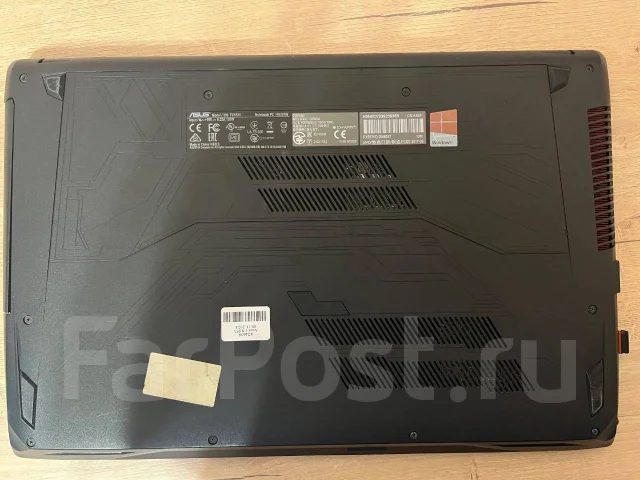 Asus FX553VD. 15.6", 2,8����, ��� 8 ��, ���� 1 000���, WiFi: 1, Bluetooth: 1, ����������� �� 5��. ����