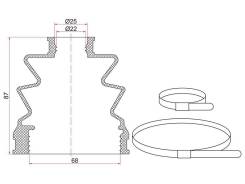     Mitsubishi ASX 10- 1,6 SAT BKFD023 BKFD023 