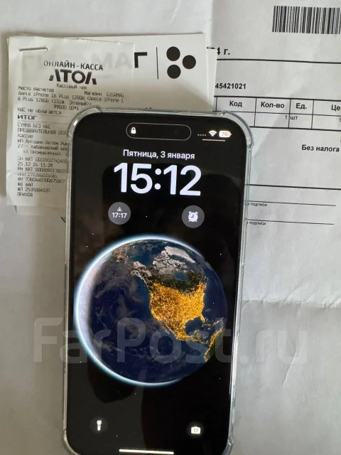 Apple iPhone 16 Plus. �����, 128 ��, ���������, 4G LTE, NFC ����