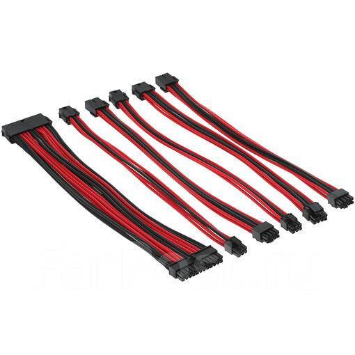 Набор кабелей для блока питания Ardor Gaming Power Set красный X-Gamer ...