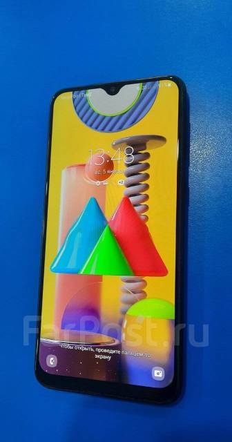 Samsung Galaxy M31 (SM-M315) 6/128Gb LTE NFC 6000Mah, 6.40", моноблок ...