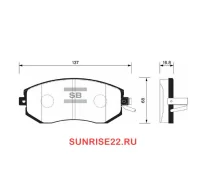 ������� ��������� subaru forester 12- SP1553 ����