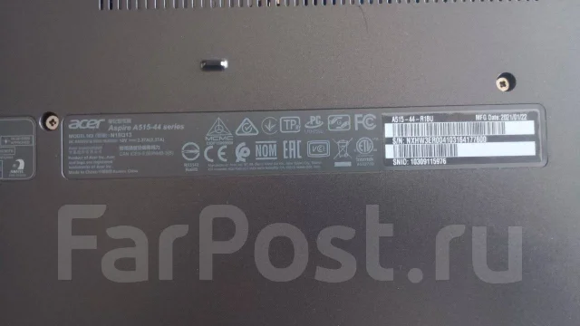 Acer Aspire 5 A515-44. 15.6", 4,2����, ��� 16 ��, ���� 512���, WiFi: 1, Bluetooth: 1, ����������� �� 6��. ����