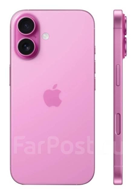 Apple iPhone 16 128Gb Pink! Новинка! iOn, 6.10", моноблок, розовый, 4G ...