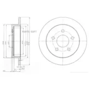 ���� ���� ���.278x32] 5 ���. OPEL Sintra 2,2/3,0/2,2TDI 11/96-4/99 BG3143 ����