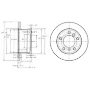 ���� ����. ���. [272x16] 5 ���. VW LT35/45 2,3/2,5SDi/Tdi/2,8TDi 96- BG3237 ����